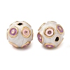 304 Stainless Steel Enamel Beads STAS-L026-03G-02-1