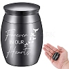 Stainless Steel Cremation Urn AJEW-CN0001-89A-1