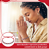 24Pcs Alloy Oval with St. Benedict & Cross Beads Bracelets BJEW-GO0001-23-5