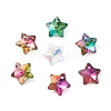Electroplate Glass Charms GLAA-H104-A-1