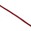Polyester Satin Rattail Cord OCOR-WH0066-43D-2