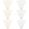 600Pcs 6 Styles 304 Stainless Steel Flat Head & Ball Head & Eye Pins STAS-ME0003-14-1