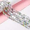 Synthetic Moonstone Beads Strands G-E573-01C-14-1