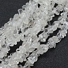 Natural Quartz Crystal Beads Strands X-G-P332-43-1
