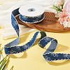 Polyester Denim Ribbons OCOR-TAC0003-18C-5