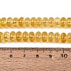 Crackle Transparent Glass Beads Strands GLAA-N074-02A-09-4