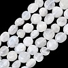 Natural Rainbow Moonstone Beads Strands X-G-Q961-27-2