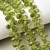 Natural Peridot Beads Strands G-NH0070-A02-01-1