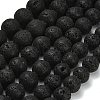 Natural Lava Rock Round Beads Strands G-M169-20mm-03-1