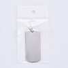 Tarnish Resistant 304 Stainless Steel Big Pendants STAS-I140-19B-S-8