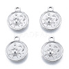Non-Tarnish 201 Stainless Steel Pendants STAS-N098-182P-2