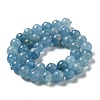 Natural Blue Calcite Beads Strands G-F756-A02-03-3