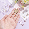 16Pcs Brass Stud Earring Findings KK-BC0008-50-3