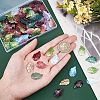Transparent Glass Pendants GLAA-HY0001-01-3