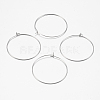 316 Surgical Stainless Steel Hoop Earrings Findings STAS-F149-32P-B-1