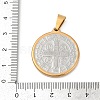 PVD Vacuum Plating 304 Stainless Steel Pendants X-STAS-A053-24C-PG-3