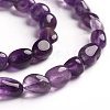 Natural Amethyst Beads Strands G-D0002-B33-3