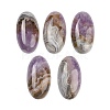 Natural Amethyst Lace Agate Pendants G-A244-12A-03-1