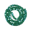 Transparent Glass Beads Strands EGLA-A044-T4mm-MB18-3