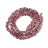 Transparent Glass Beads Strands GLAA-N018-3mm-26-3