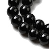 Natural Black Obsidian Beads Strands LS-G-L632-A01-8mm-4