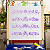 PET Plastic Drawing Painting Stencils Templates DIY-WH0244-200-5