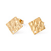 304 Stainless Steel Stud Earring Findings STAS-G270-02G-07-1