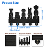 Wood & Iron Wall Mounted Hangers HJEW-WH0055-037-2