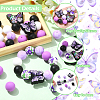 41Pcs 7 Styles Silicone Beads SIL-YW0002-64-5