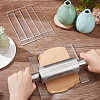 12Pcs 6 Style Transparent Acrylic Clay Press Board TOOL-BC0002-62-3