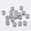 Tibetan Style Alloy Beads TIBEB-R022-AS-LF-1