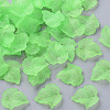 Autumn Theme Transparent Frosted Acrylic Pendants X-PAF002Y-28-1