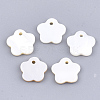 Freshwater Shell Pendants SSHEL-T007-10B-1