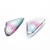Transparent Resin Pendants RESI-Q216-001E-2