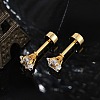 Star Glass Ear Fake Plugs EJEW-H105-23G-B-3