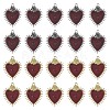 SUNNYCLUE 20Pcs 2 Colors Alloy Enamel Pendants ENAM-SC0003-84-1