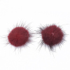 Faux Mink Fur Ball Decoration FIND-S267-2.5cm-06-2