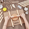 Rectangle MDF Wood Boards DIY-OC0014-16-3