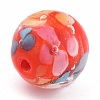 Round Lampwork Beads LAMP-H059-A05-3