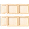 DIY Children Wood Decoration Clay Picture Frame WOOD-WH20008-07G-1