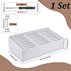 24-Grid Detachable PVC Cell Phone Storage Box AJEW-WH0083-16B-2
