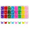 Transparent Acrylic Beads TACR-PH0001-10-1