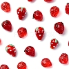 25Pcs 6 Styles Handmade Lampwork 3D Strawberry Beads LAMP-FS0001-19-3