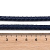Braided Leather Cord with Core WL-F009-5mm-05-3