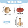 Cowhide Leather Spacer Beads FIND-CA0011-34-2
