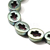 Electroplated Synthetic Non-magnetic Hematite Beads Strands G-L613-Z01-02H-3
