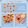 24Pcs 12 Styles Alloy Enamel Pendants ENAM-HS0001-05-4