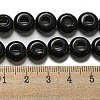 Natural Black Stone Beads Strands G-P536-A03-01-5