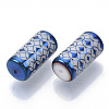 Electroplate Glass Beads EGLA-N003-01B-2