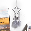 Woven Net/Web with Feather with Iron Home Crafts Wall Hanging Decoration PW-WG99488-04-1